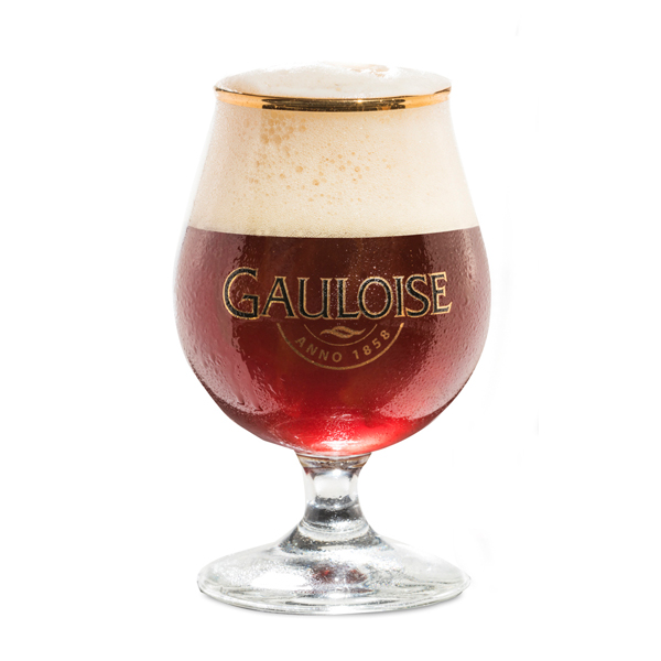 Ölglas från Gauloise